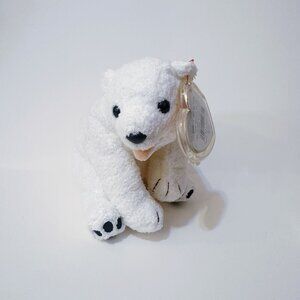 Vtg Aurora Polar Bear Beanie Baby 2000